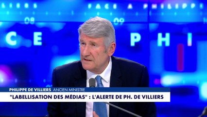 Philippe de Villiers s'exprime sur la labellisation des médias