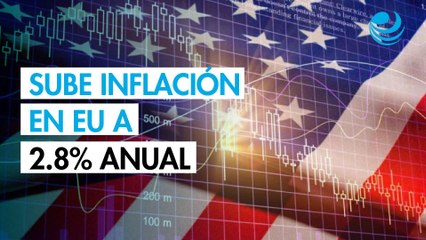 La inflación en Estados Unidos volvió subir en septiembre a 2.8% anual