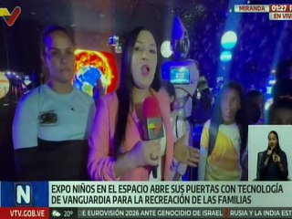 Caracas | Expo Niños en el Espacio ofrece actividades interactivas para las familias
