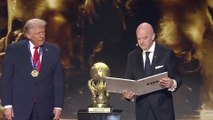 Donald Trump recibe el premio Fifa de la Paz