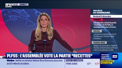Le 19h Eco - Vendredi 5 décembre