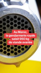 🇲🇦 Maroc : plus de 950 kg de viande avariée saisis à Tanger.