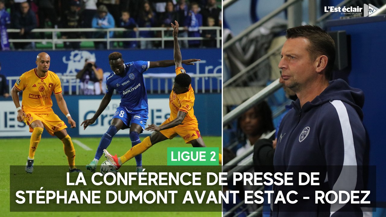 Stéphane Dumont face aux médias avant Estac - Rodez : l'intégralité de sa conférence de presse