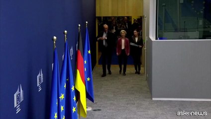 Merz a Bruxelles per discutere dei beni russi congelati