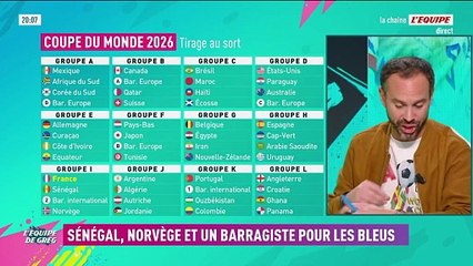 Le tirage au sort complet de la Coupe du monde 2026 - Foot - Coupe du monde 2026
