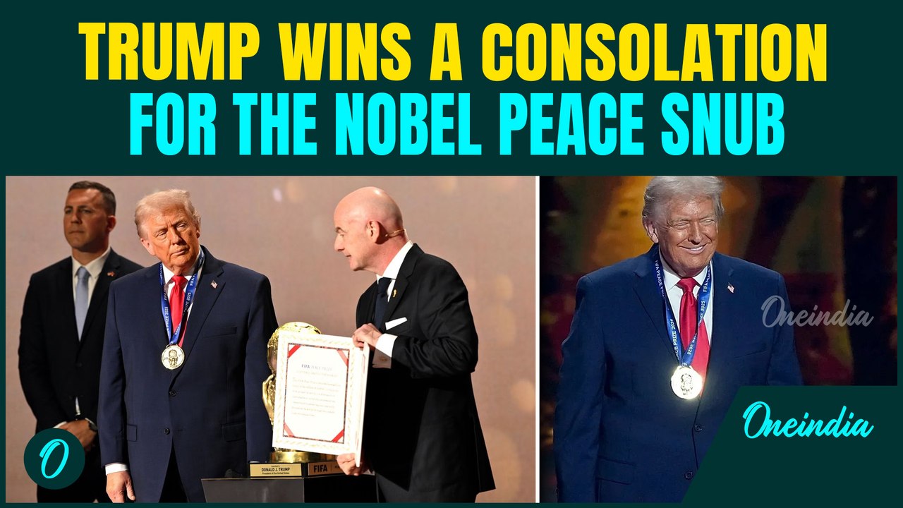 FULL VIDEO: Trump WINS FIFA Peace Prize | ‘Great Honour of My Life’ | A consolation for Nobel Snub?
