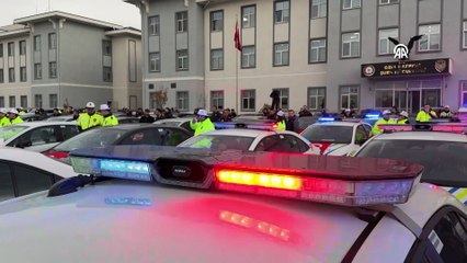 Bursa\'da emniyet ve jandarmaya 119 yeni araç