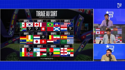 Coupe du monde : la France tombe sur le groupe de la mort