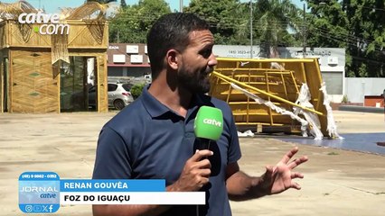 Natal na fronteira: ajustes finais para o Papai Noel receber as chaves do Natal