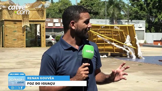 Natal na fronteira: ajustes finais para o Papai Noel receber as chaves do Natal