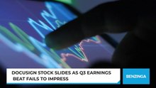 DocuSign Stock Slides As Q3 Earnings Beat Fails To Impress