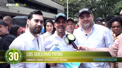 Luis Guillermo Patiño encabeza la lista de 'Creemos' a la Cámara por Antioquia con el número 101