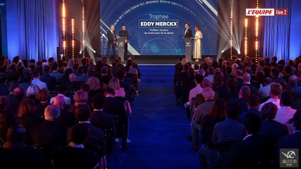 Tadej Pogacar remporte le Trophée Eddy Merckx hommes - Cyclisme - Vélo d'Or