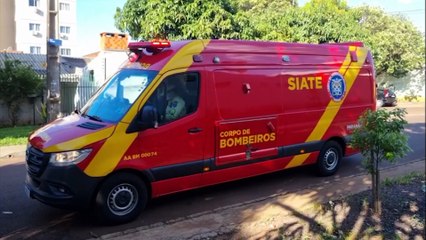 Idoso sofre laceração na perna ao fazer manutenção de tanque de caminhão no Santa Cruz