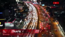 İstanbul'da trafik kilit: Yoğunluk yüzde 90'a ulaştı