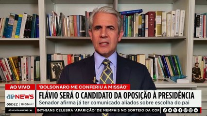 Flávio Bolsonaro será candidato da direita nas eleições de 2026