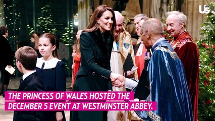 Kate Middleton & Kids Attend 2025 Christmas Carol Service at Westminster Abbey