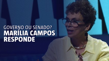 Marília Campos responde: Governo ou Senado?
