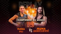 Boxe - Championnat du monde IBO : Flora Pili vs Jelena Janicijevic