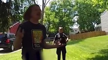 Neighborhood Bully Gets Arrested on Camera After Meltdown