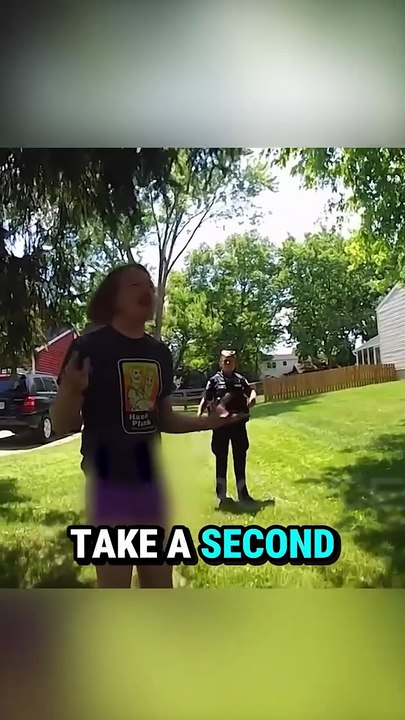 Neighborhood Bully Gets Arrested on Camera After Meltdown