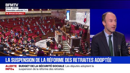 Budget de la Sécurité sociale: les députés adoptent la suspension de la réforme des retraites
