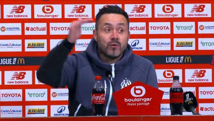La colère froide de Roberto de Zerbi après la défaite de l’OM face au Losc : « Je suis très énervé » - Foot - Ligue 1 - OM