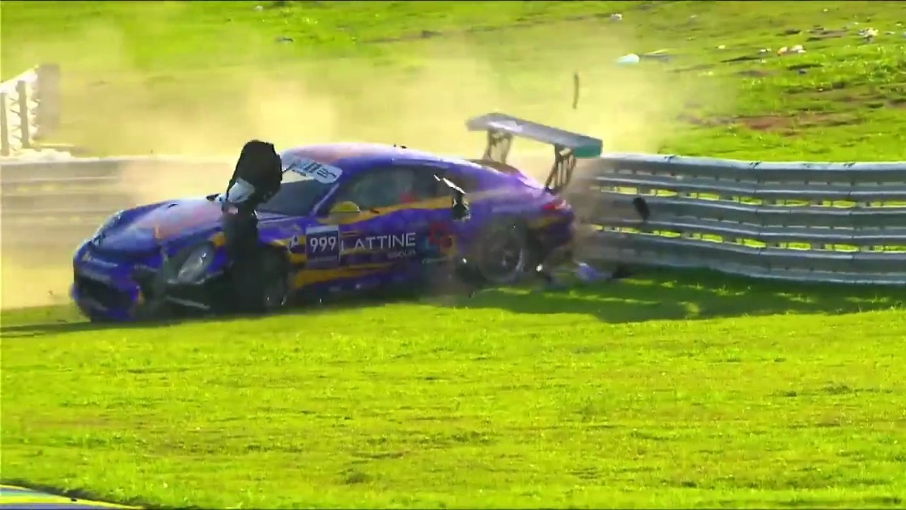 Porsche Carrera Cup Brasil Endurance 2025 Interlagos Qualifying Gonçalves Big Crash