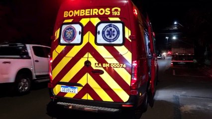 Areia na pista provoca queda de motociclista no Bairro Santa Cruz