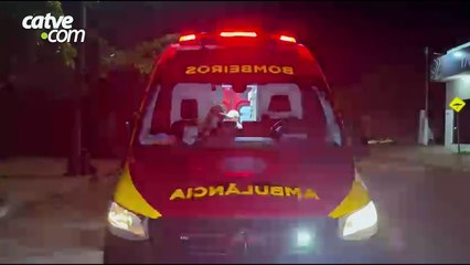 Motociclista caiu ao passar por pedras e areia no Santa Cruz