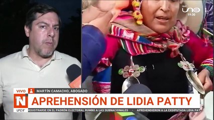 MARTIN CAMACHO SOBRE LIDIA PATTY