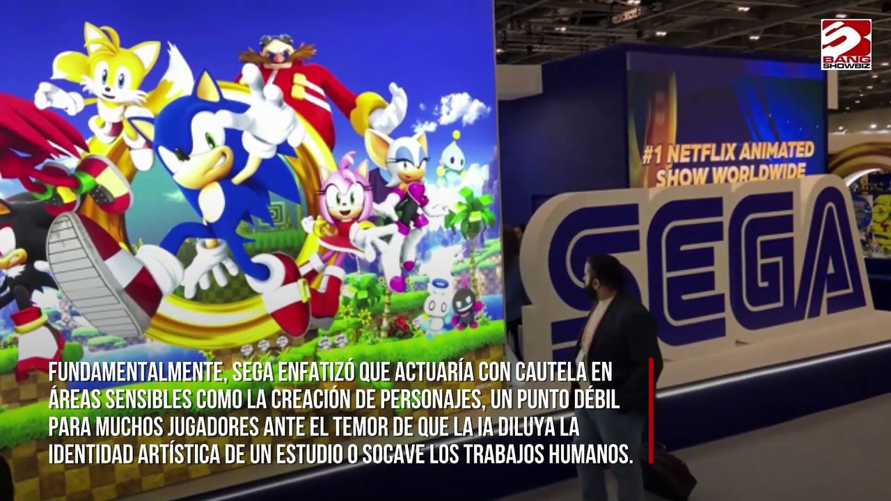 Promete Sega usar la IA con cuidado y reconoce una fuerte resistencia a la tecnología de aprendizaje automático