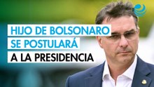 Flávio Bolsonaro, hijo del expresidente de Brasil, se postula para las elecciones de 2026