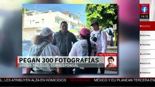 Pegan 300 fotografías de personas desaparecidas en FGE de Guerrero