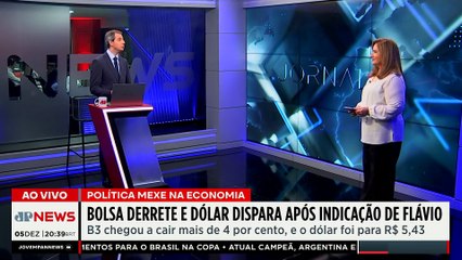 Dólar sobe para R$ 5,43 após Flávio Bolsonaro lançar pré-candidatura