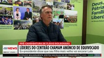 Líderes do Centrão chamam anúncio de Flávio Bolsonaro à Presidência de equivocado