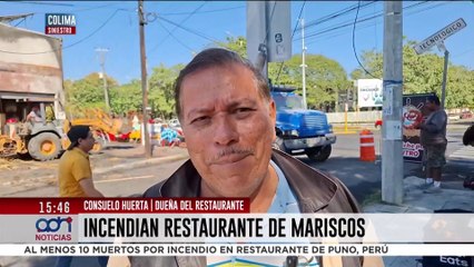 Incendian restaurante de mariscos en Colima; suman seis ataques en dos meses