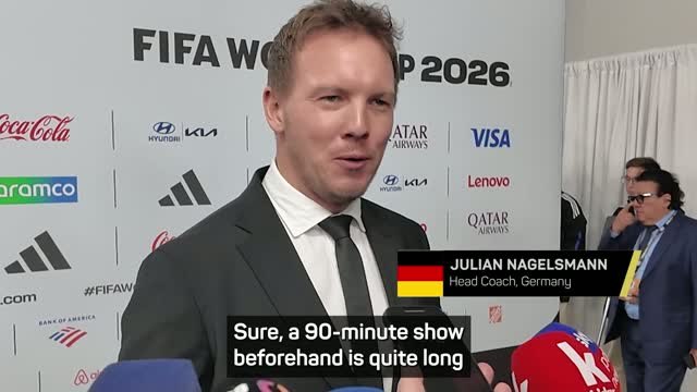 Nagelsmann urges Trump to continue working for peace