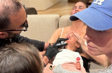 Chrissy Teigen and John Legend's daughter Esti has chin stitched up