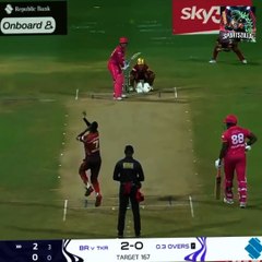 Trainbago knight rider vs barbodas royals 2nd inning highlights cpl t20 2025