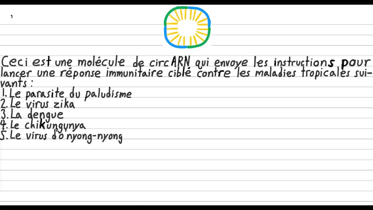 Un vaccin futuriste de circARN