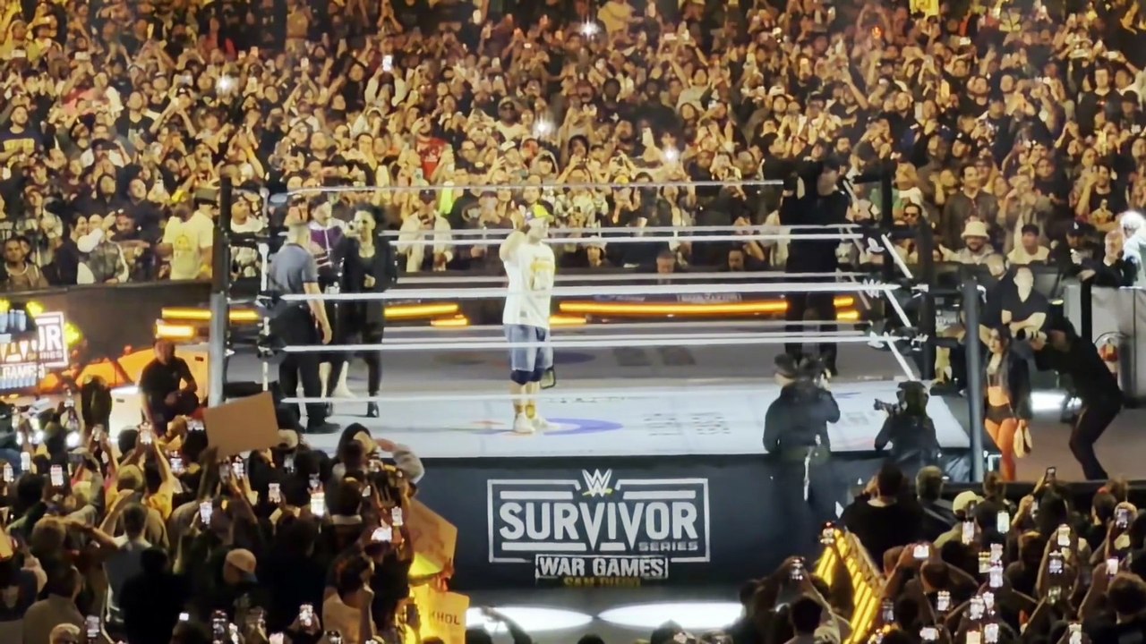 Dominik Mysterio vs John Cena Full Match - WWE Survivor Series 11/29/2025