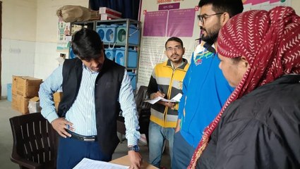 एसडीएम ने किया सीएचसी व अन्नपूर्णा रसोई का औचक निरीक्षण