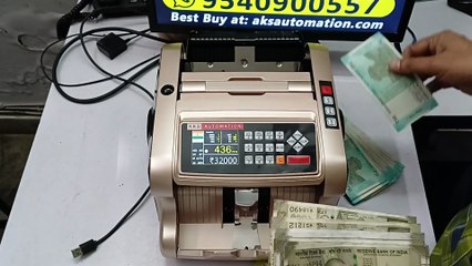 Top Currency Counting Machine Dealers for Assam | Best Mix Note Counting Machine with Fake Note Detector | AKS Automation (Delhi)