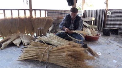 Tokat’ta asırlık süpürgecilik ayakta kalma mücadelesinde