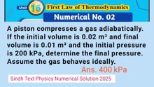 A piston compresses a gas adiabatically. If the initial volume is 0.02 m³ and final volume is 0.01 m³ and the initial pressure is 200 kPa, determine the final pressure. Assume the gas behaves ideally