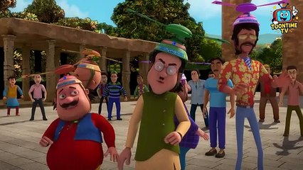 Motu की flying  wish बनी khatre की ghanti 🔔 😂_ _  Motu Patlu