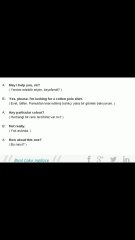 ALIŞ VERİŞ YAPMAK - İNGİLİZCE DİYALOGLAR