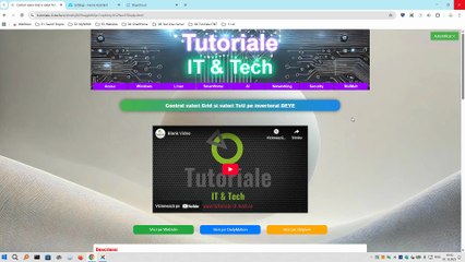 Control valori Grid si valori ToU pe invertorul DEYE
