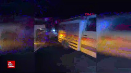 Osmaniye'de yolcu otobüsü, otoyolda TIR'a çarptı